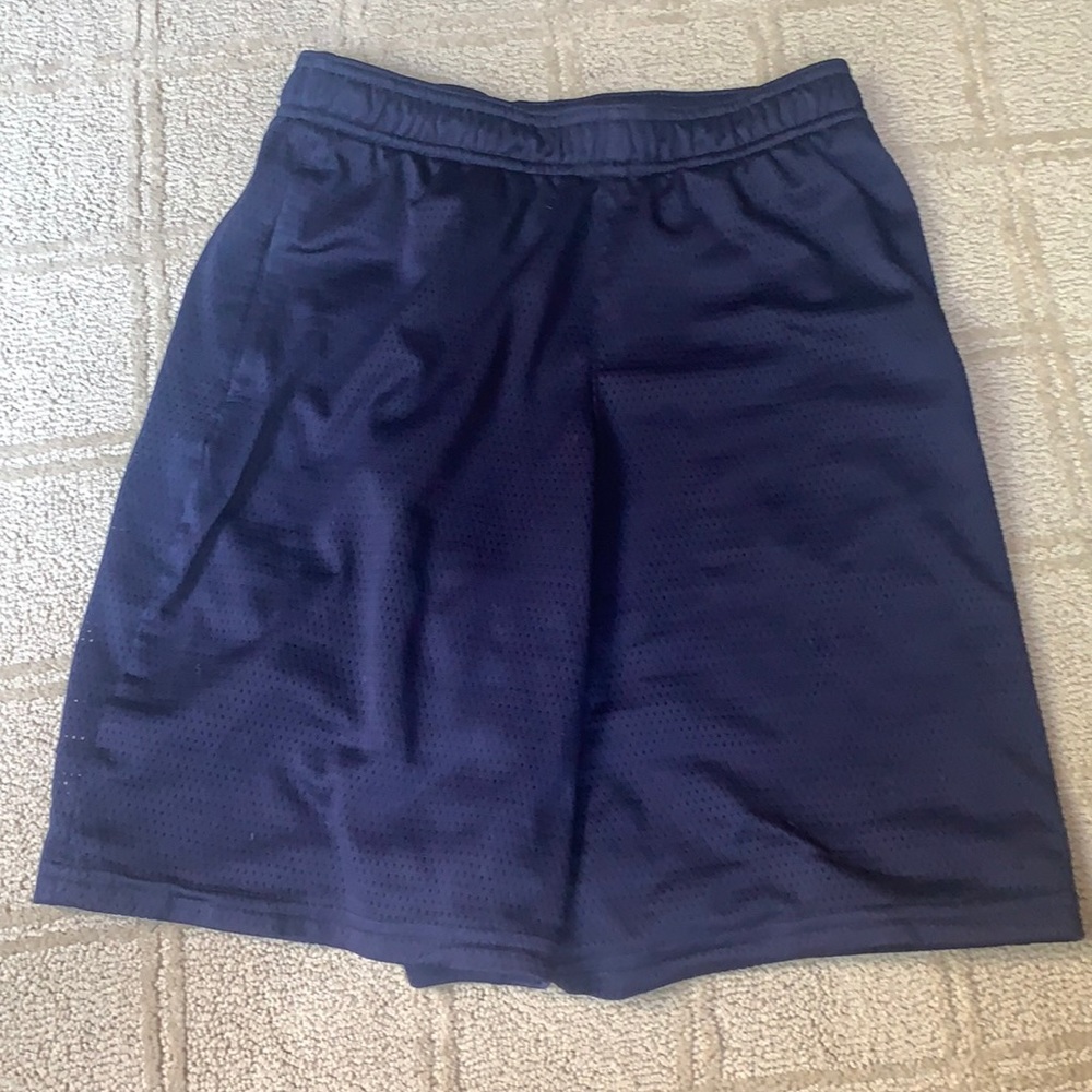 Champion 100% polyester adjustable shorts.